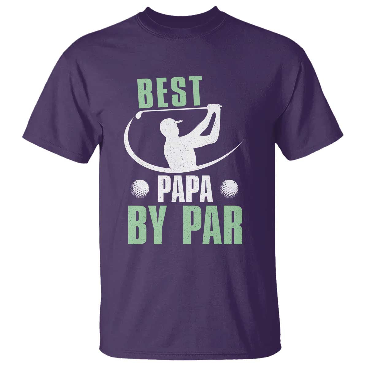 Golf Dad T Shirt Best Papa By Par Funny Golfer Fathers Day Gifts