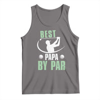 Golf Dad Tank Top Best Papa By Par Funny Golfer Fathers Day Gifts