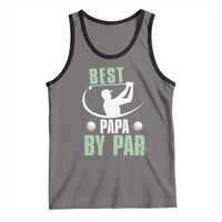 Golf Dad Tank Top Best Papa By Par Funny Golfer Fathers Day Gifts