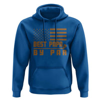 Golf Dad Hoodie Best Papa By Par American Flag Golfer Fathers Day Gifts