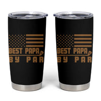 Golf Dad Tumbler Cup Best Papa By Par American Flag Golfer Fathers Day Gifts