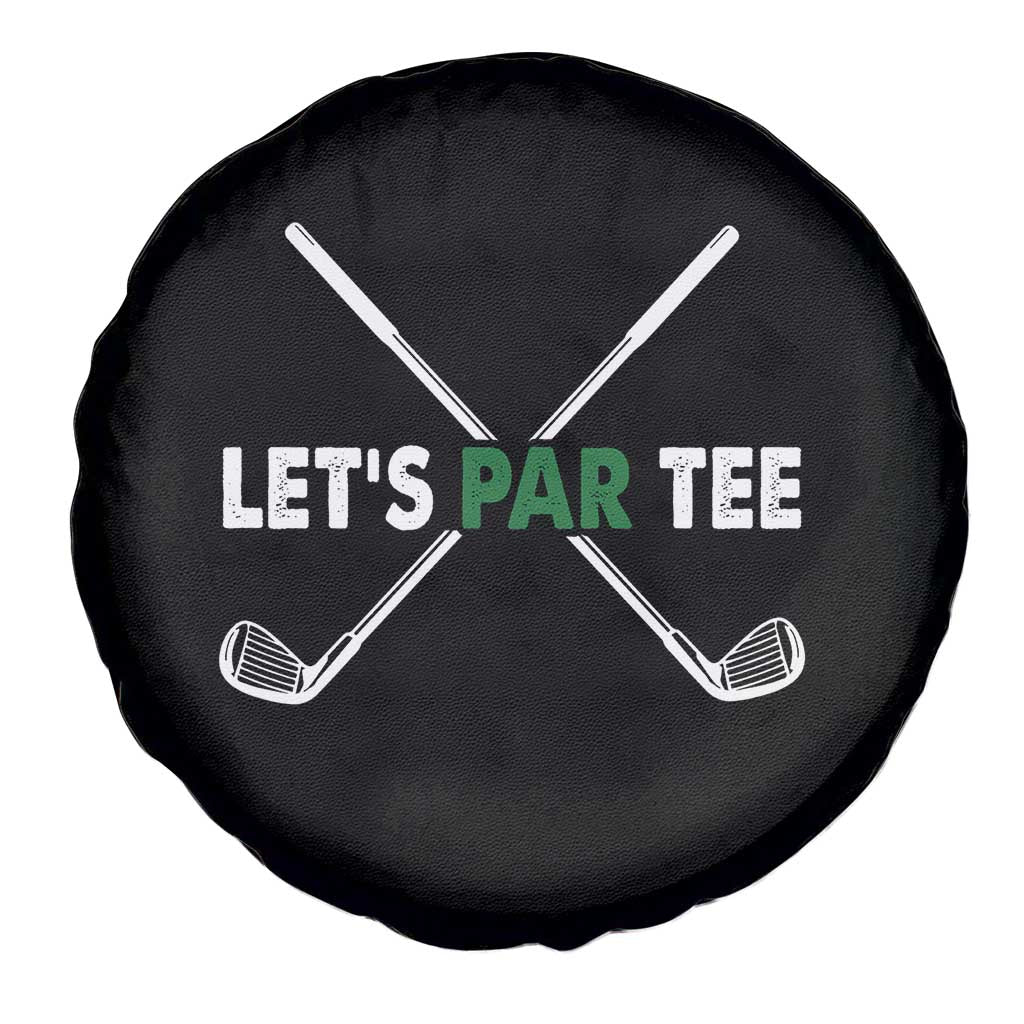 Funny Golfing Spare Tire Cover Let's Par Tee Golf Player Golfer Dad Grandpa