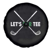 Funny Golfing Spare Tire Cover Let's Par Tee Golf Player Golfer Dad Grandpa