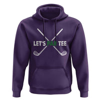 Funny Golfing Hoodie Let's Par Tee Golf Player Golfer Dad Grandpa
