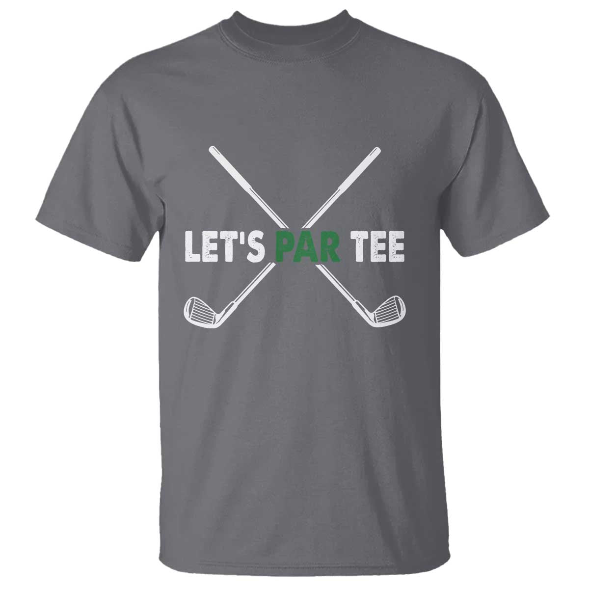 Funny Golfing T Shirt Let's Par Tee Golf Player Golfer Dad Grandpa
