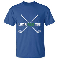 Funny Golfing T Shirt Let's Par Tee Golf Player Golfer Dad Grandpa