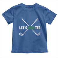Funny Golfing Toddler T Shirt Let's Par Tee Golf Player Golfer Dad Grandpa