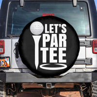 Funny Golfing Spare Tire Cover Let's Par Tee Fathers Day Golfer Gift Dad Grandpa