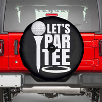 Funny Golfing Spare Tire Cover Let's Par Tee Fathers Day Golfer Gift Dad Grandpa