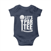 Funny Golfing Baby Onesie Let's Par Tee Fathers Day Golfer Gift Dad Grandpa