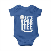 Funny Golfing Baby Onesie Let's Par Tee Fathers Day Golfer Gift Dad Grandpa