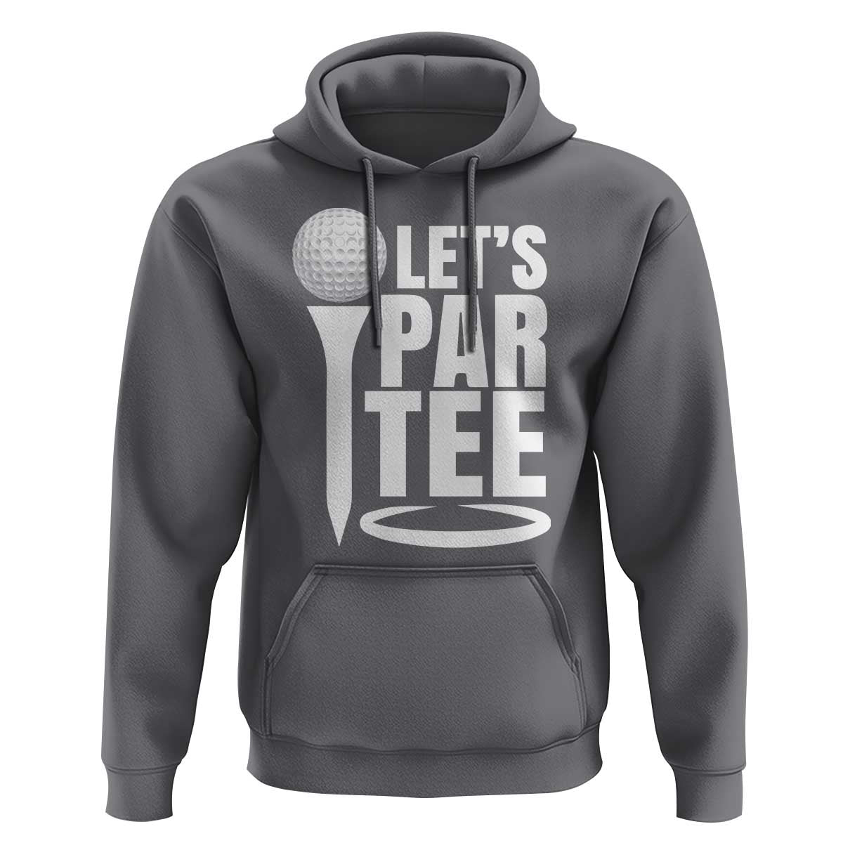 Funny Golfing Hoodie Let's Par Tee Fathers Day Golfer Gift Dad Grandpa