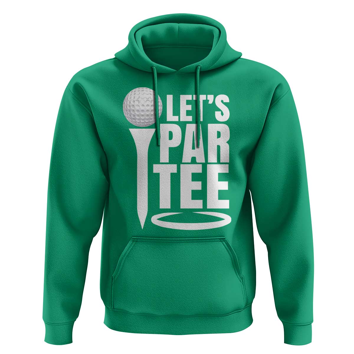 Funny Golfing Hoodie Let's Par Tee Fathers Day Golfer Gift Dad Grandpa