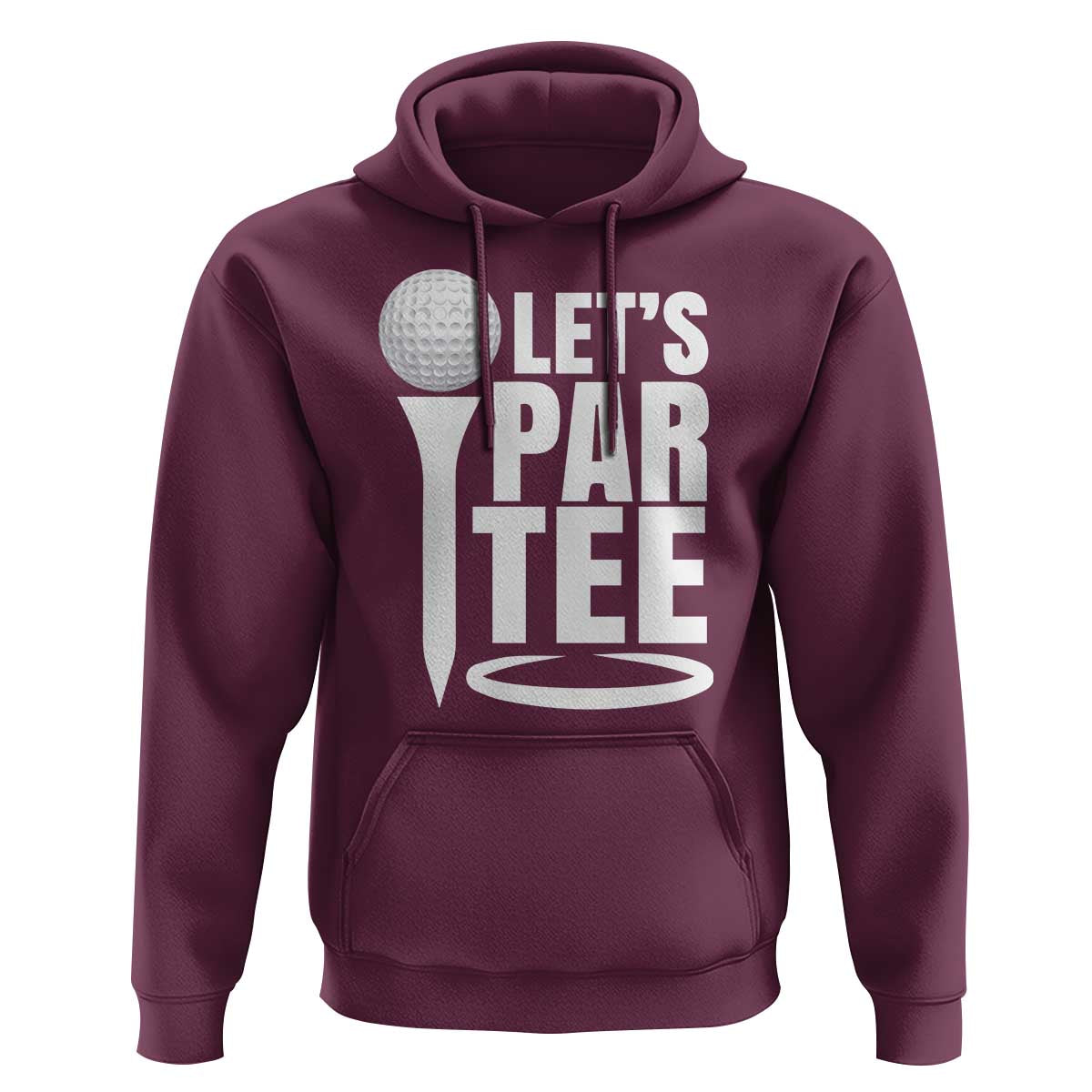 Funny Golfing Hoodie Let's Par Tee Fathers Day Golfer Gift Dad Grandpa