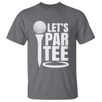 Funny Golfing T Shirt Let's Par Tee Fathers Day Golfer Gift Dad Grandpa