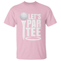 Funny Golfing T Shirt Let's Par Tee Fathers Day Golfer Gift Dad Grandpa