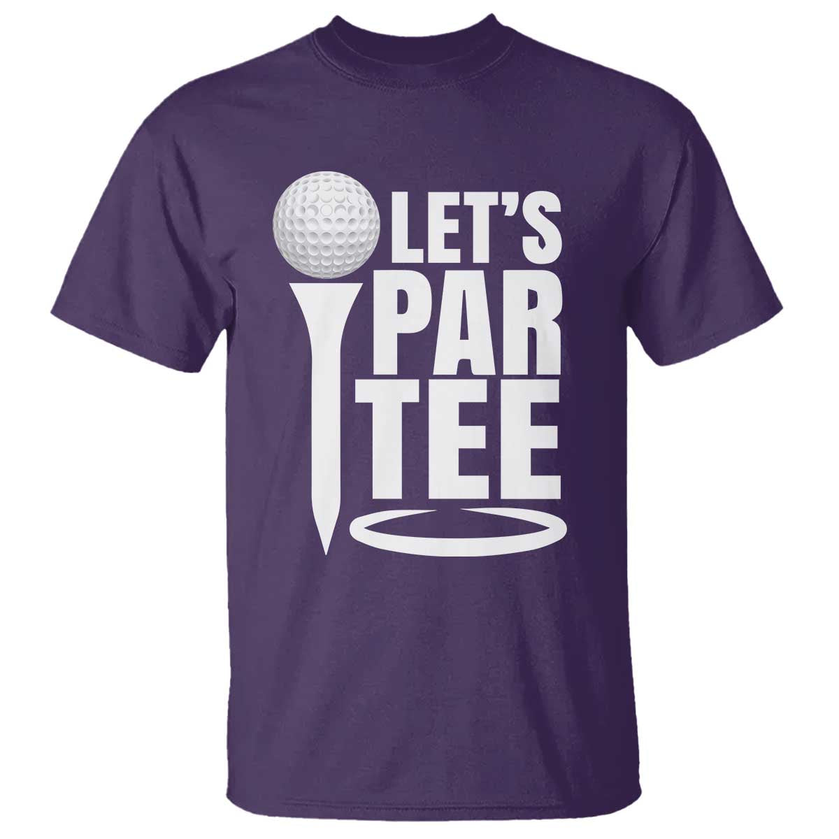 Funny Golfing T Shirt Let's Par Tee Fathers Day Golfer Gift Dad Grandpa