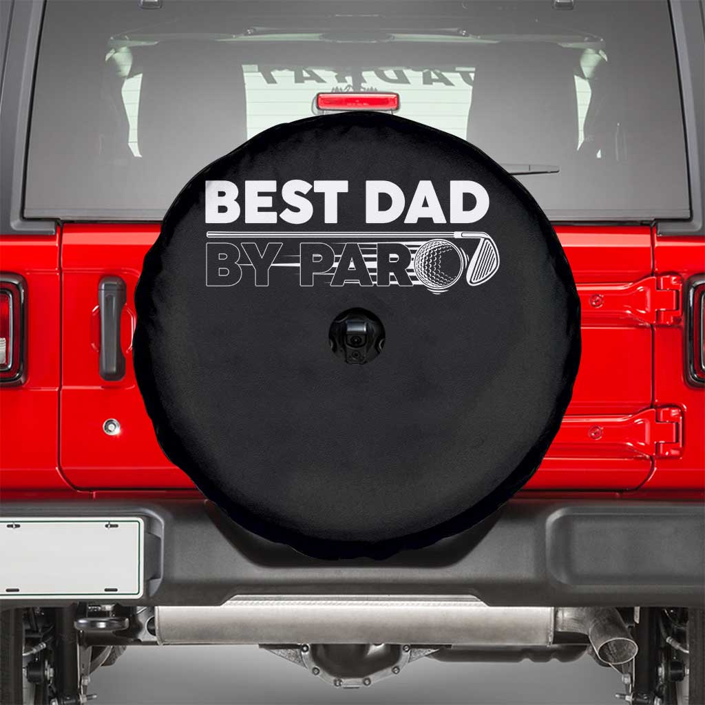 Golf Dad Spare Tire Cover Best Dad By Par Golfing Golfer Funny Fathers Day Gifts