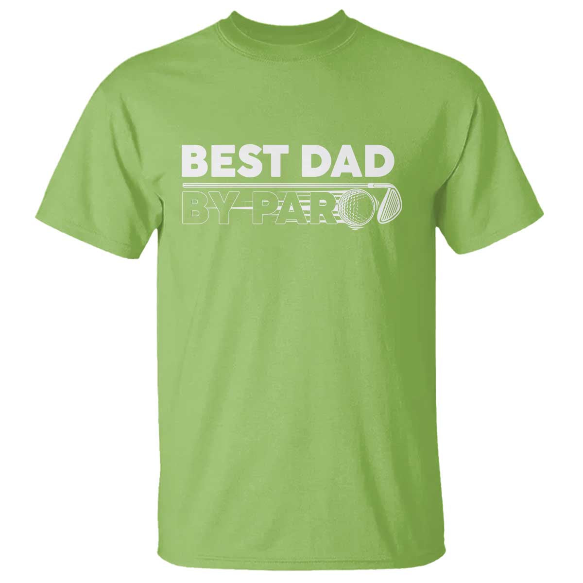 Golf Dad T Shirt Best Dad By Par  Golfing Golfer Funny Fathers Day Gifts