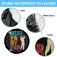 Golf Gifts for Dad Spare Tire Cover Retro Best Pa By Par Fathers Day - Wonder Print Shop