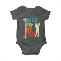 Golf Gifts for Dad Baby Onesie Retro Best Pa By Par Fathers Day - Wonder Print Shop