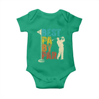 Golf Gifts for Dad Baby Onesie Retro Best Pa By Par Fathers Day - Wonder Print Shop
