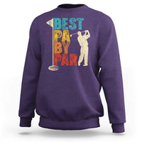Golf Gifts for Dad Sweatshirt Retro Best Pa By Par Fathers Day - Wonder Print Shop