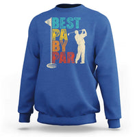 Golf Gifts for Dad Sweatshirt Retro Best Pa By Par Fathers Day - Wonder Print Shop