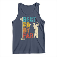 Golf Gifts for Dad Tank Top Retro Best Pa By Par Fathers Day - Wonder Print Shop