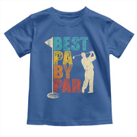 Golf Gifts for Dad Toddler T Shirt Retro Best Pa By Par Fathers Day - Wonder Print Shop