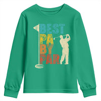 Golf Gifts for Dad Youth Sweatshirt Retro Best Pa By Par Fathers Day - Wonder Print Shop
