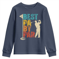 Golf Gifts for Dad Youth Sweatshirt Retro Best Pa By Par Fathers Day - Wonder Print Shop