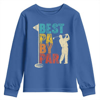 Golf Gifts for Dad Youth Sweatshirt Retro Best Pa By Par Fathers Day - Wonder Print Shop
