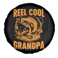Funny Fishing Vintage Reel Cool Grandpa Spare Tire Cover