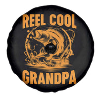 Funny Fishing Vintage Reel Cool Grandpa Spare Tire Cover