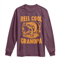 Funny Fishing Vintage Reel Cool Grandpa Long Sleeve Shirt