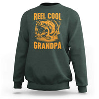Funny Fishing Vintage Reel Cool Grandpa Sweatshirt