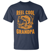 Funny Fishing Vintage Reel Cool Grandpa T Shirt