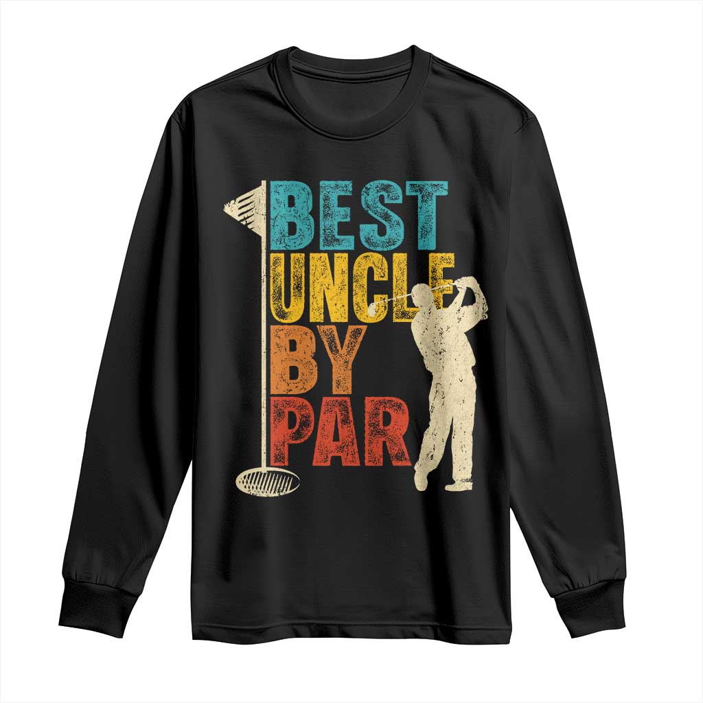Golf Gifts for Uncle Long Sleeve Shirt Golf Fathers Day Golfer Uncle Gift