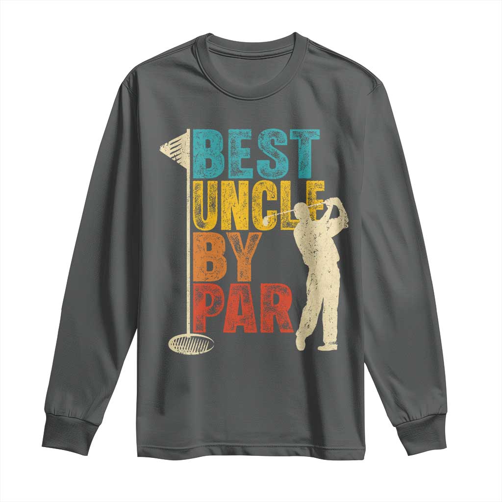 Golf Gifts for Uncle Long Sleeve Shirt Golf Fathers Day Golfer Uncle Gift