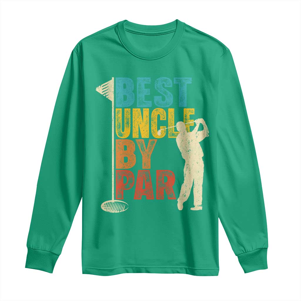 Golf Gifts for Uncle Long Sleeve Shirt Golf Fathers Day Golfer Uncle Gift