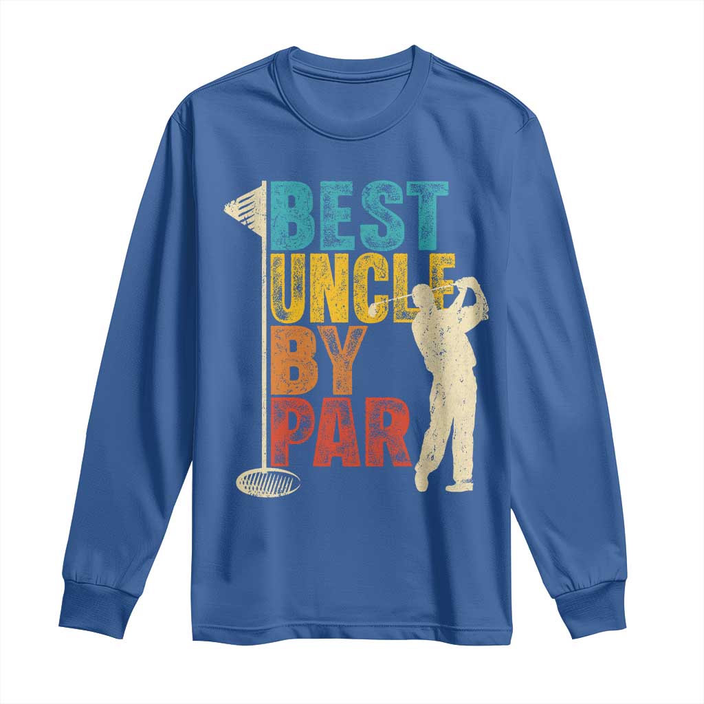 Golf Gifts for Uncle Long Sleeve Shirt Golf Fathers Day Golfer Uncle Gift