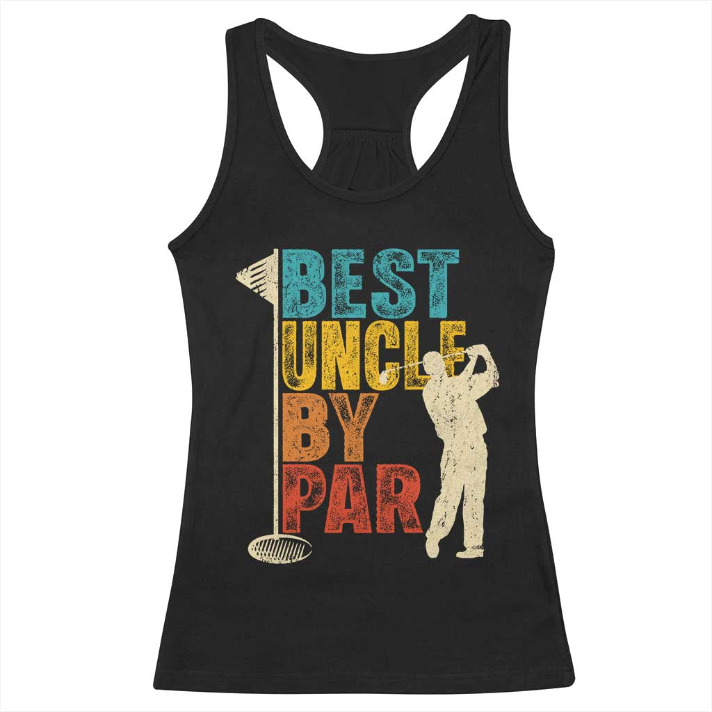 Golf Gifts for Uncle Racerback Tank Top Golf Fathers Day Golfer Uncle Gift