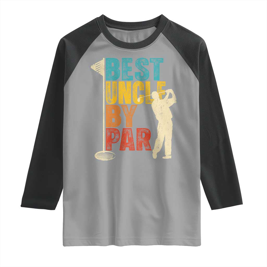 Golf Gifts for Uncle Raglan Shirt Golf Fathers Day Golfer Uncle Gift