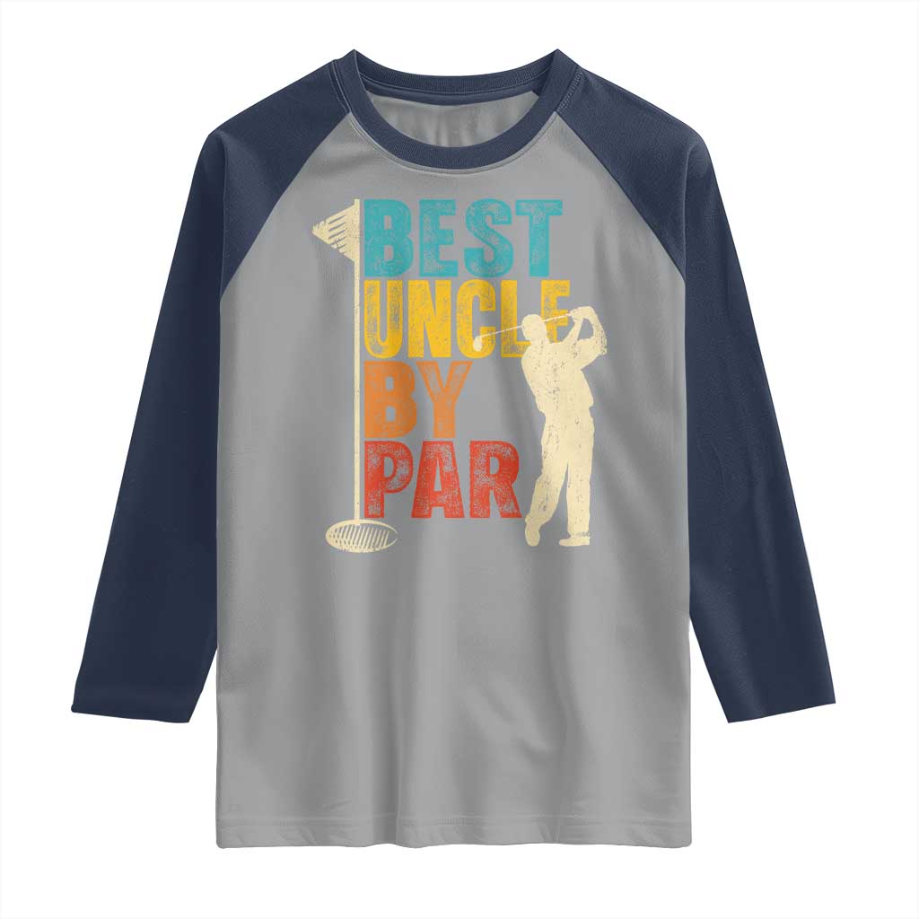 Golf Gifts for Uncle Raglan Shirt Golf Fathers Day Golfer Uncle Gift