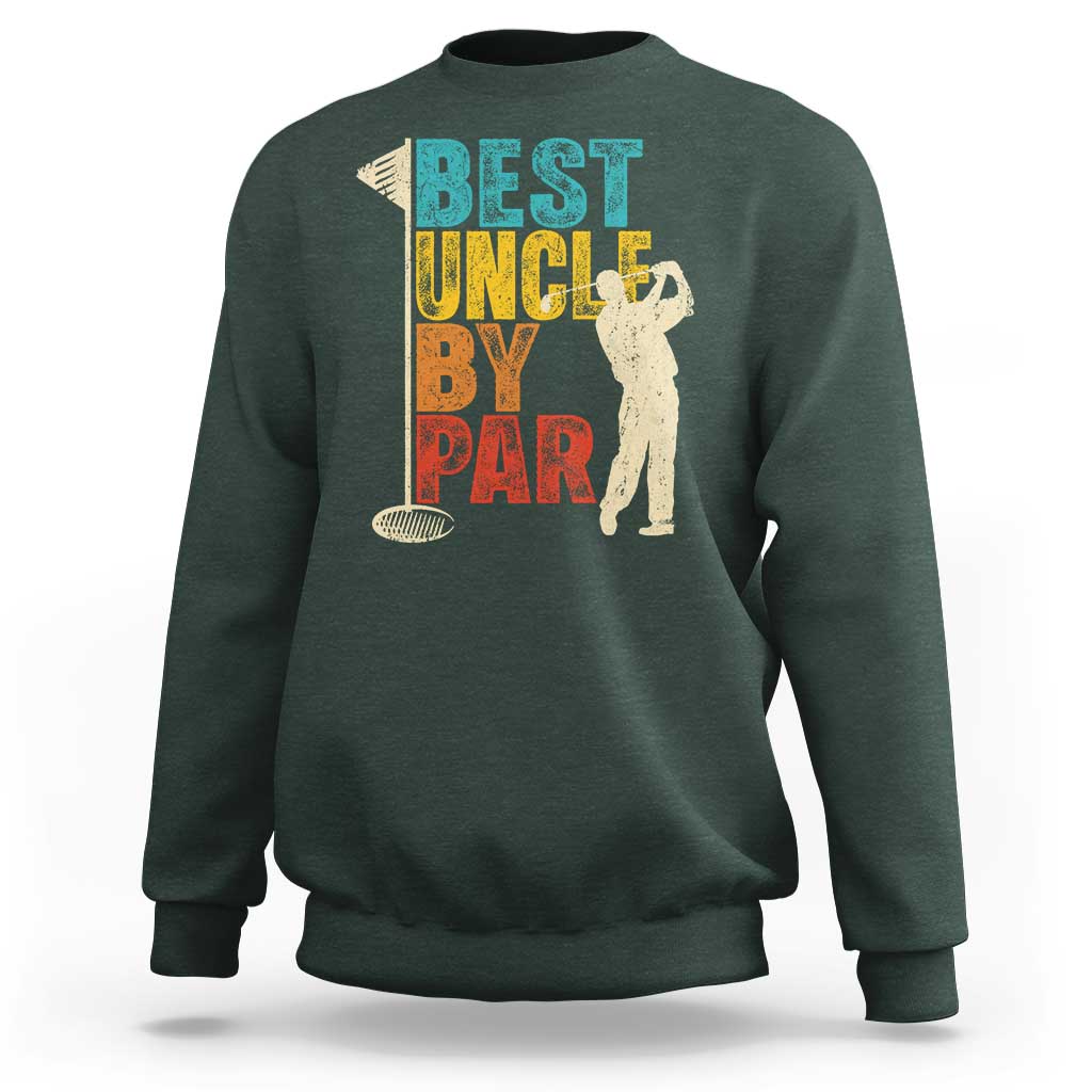 Golf Gifts for Uncle Sweatshirt Golf Fathers Day Golfer Uncle Gift
