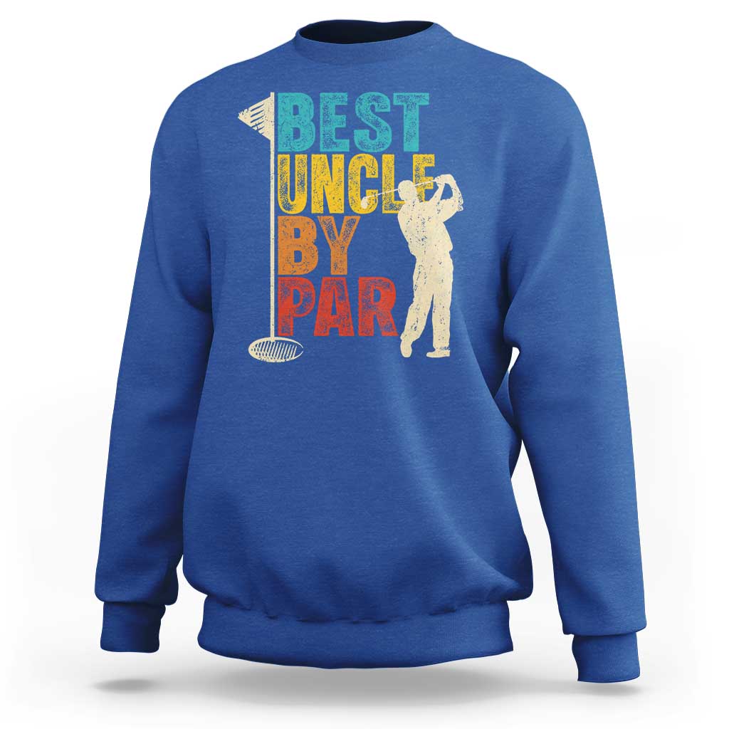 Golf Gifts for Uncle Sweatshirt Golf Fathers Day Golfer Uncle Gift