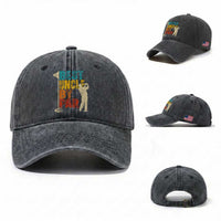 Golf Gifts for Uncle Washed Cotton Baseball Cap Golf Fathers Day Golfer Uncle Gift
