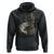 Funny Fishing Vintage Reel Cool Dad Hoodie Camo American Flag USA Bass Fish Fisherman