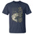 Funny Fishing Vintage Reel Cool Dad T Shirt Camo American Flag USA Bass Fish Fisherman